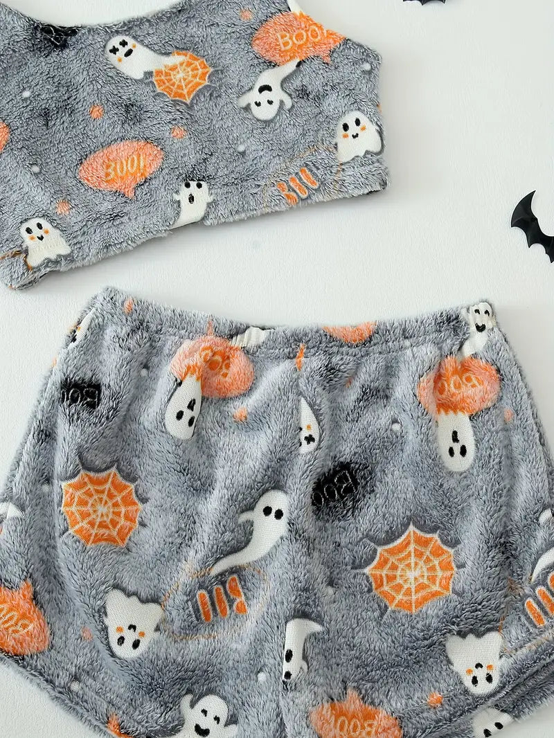 Spooky Ghost Pajama Set