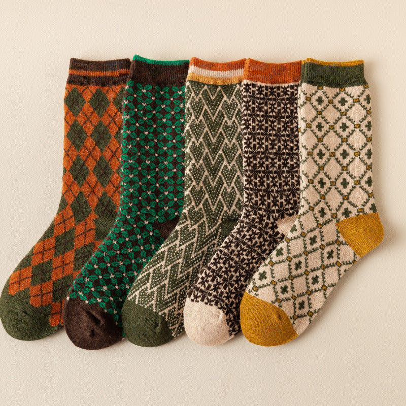 Rosalind Vintage Knitted Socks