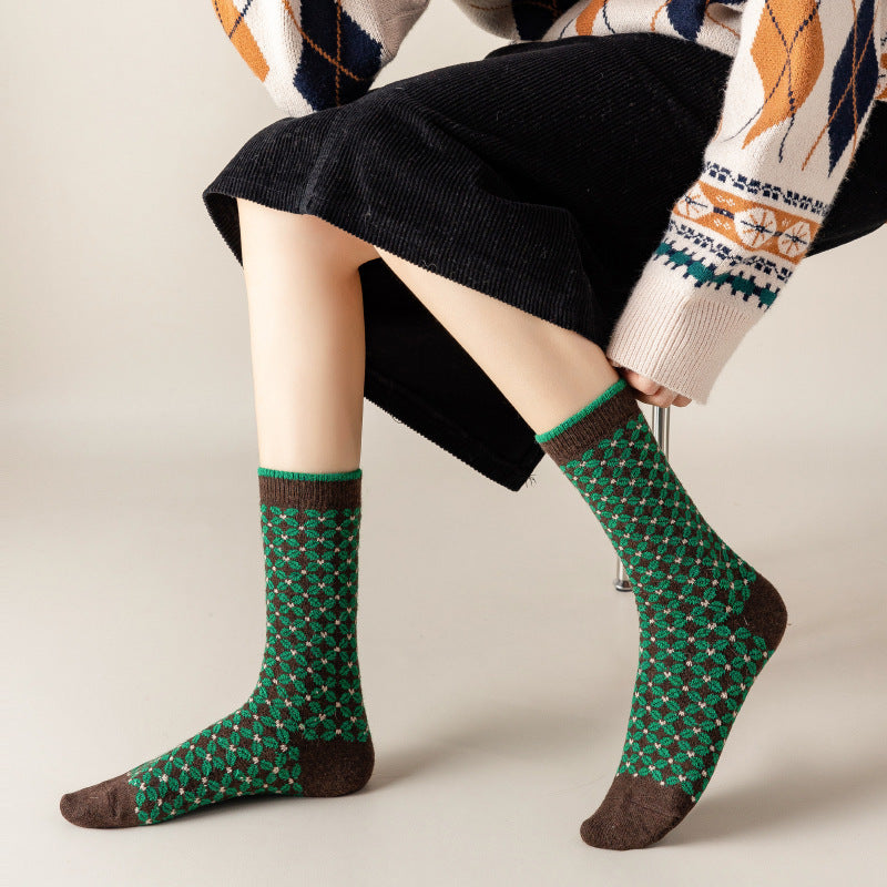 Rosalind Vintage Knitted Socks