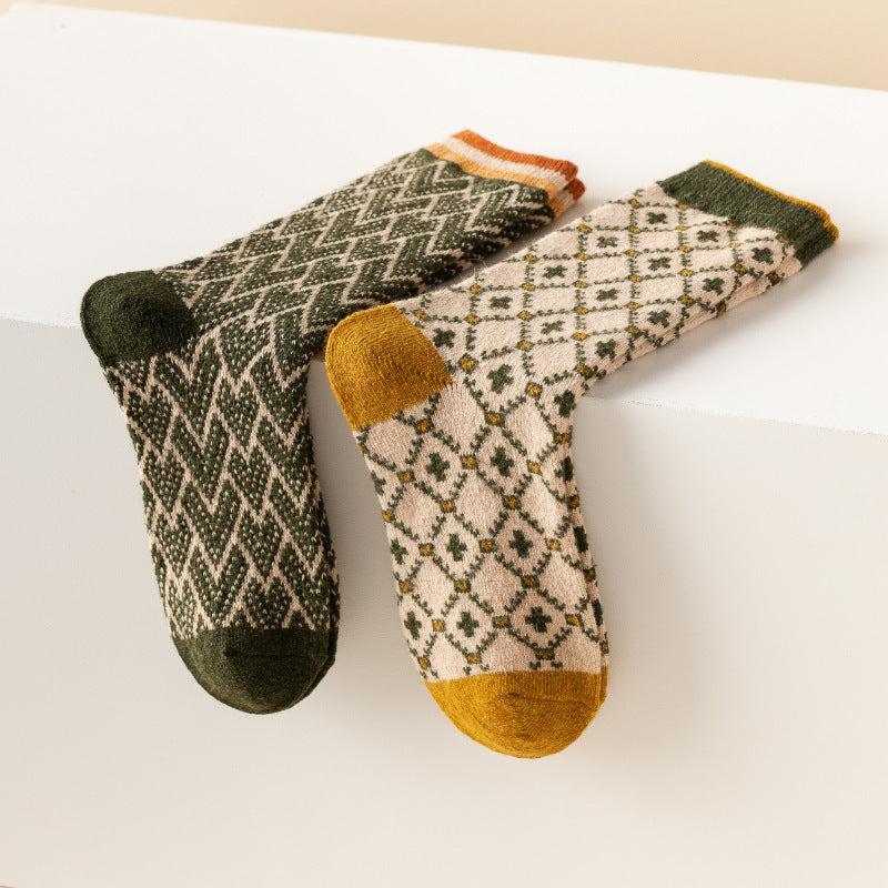 Rosalind Vintage Knitted Socks