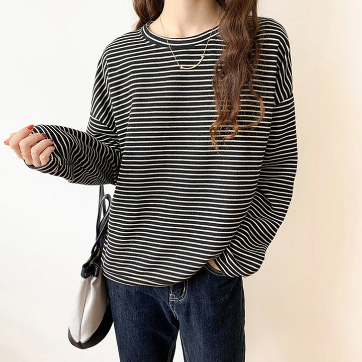 Coffee & Calm Cotton Long-Sleeve