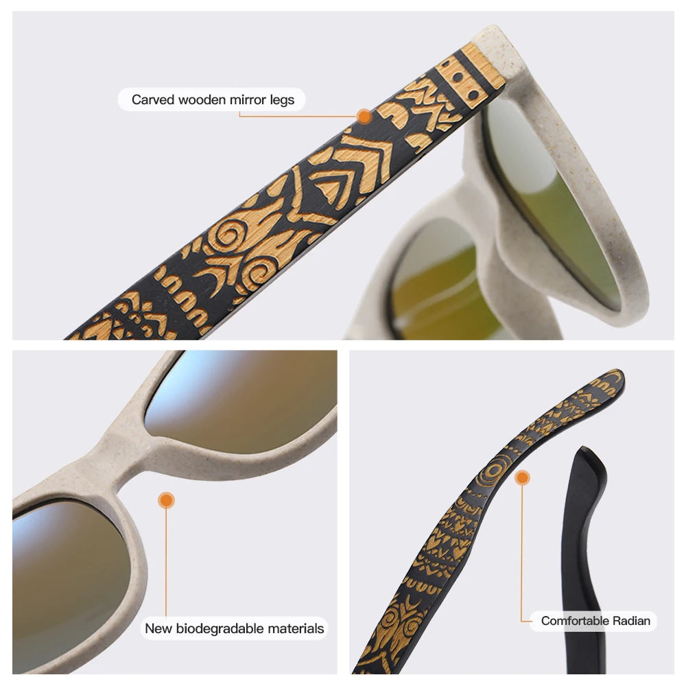 Bamboo Polarized Sunglasses