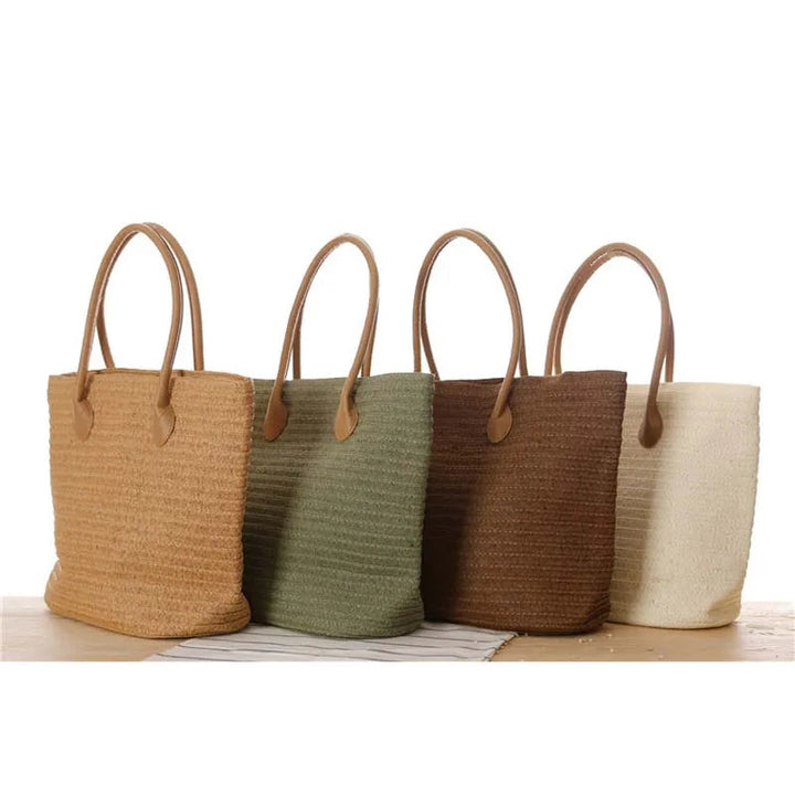 Maverra Straw Tote Bag