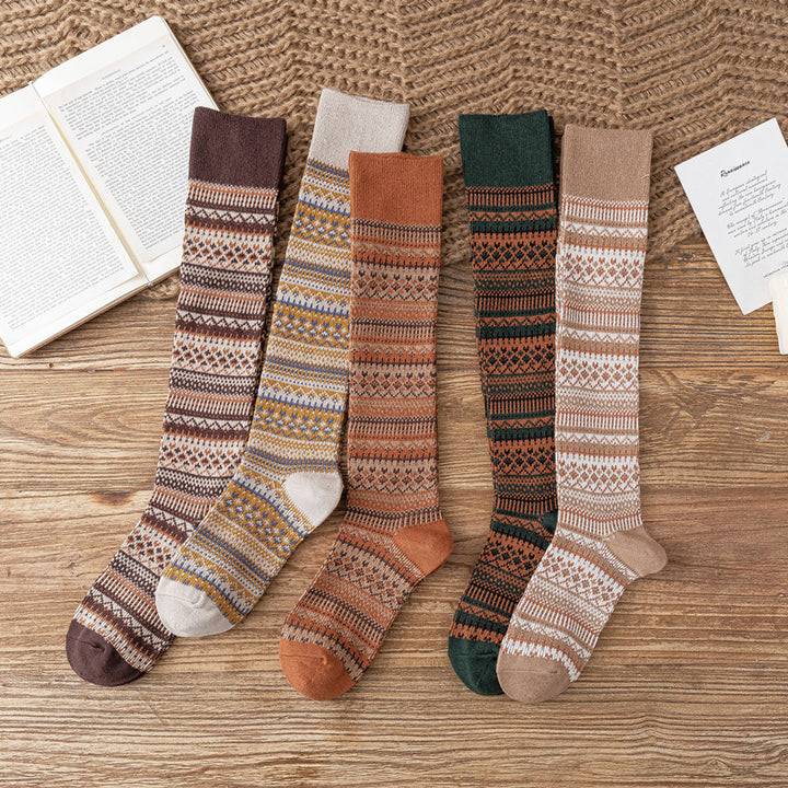 Autumn Knitted Socks