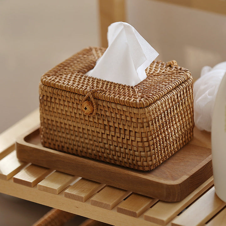 Emma Rattan Tissue Box