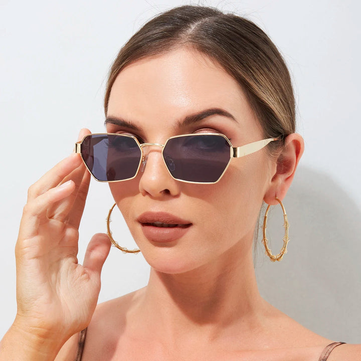 Zena Geometric Sunglasses