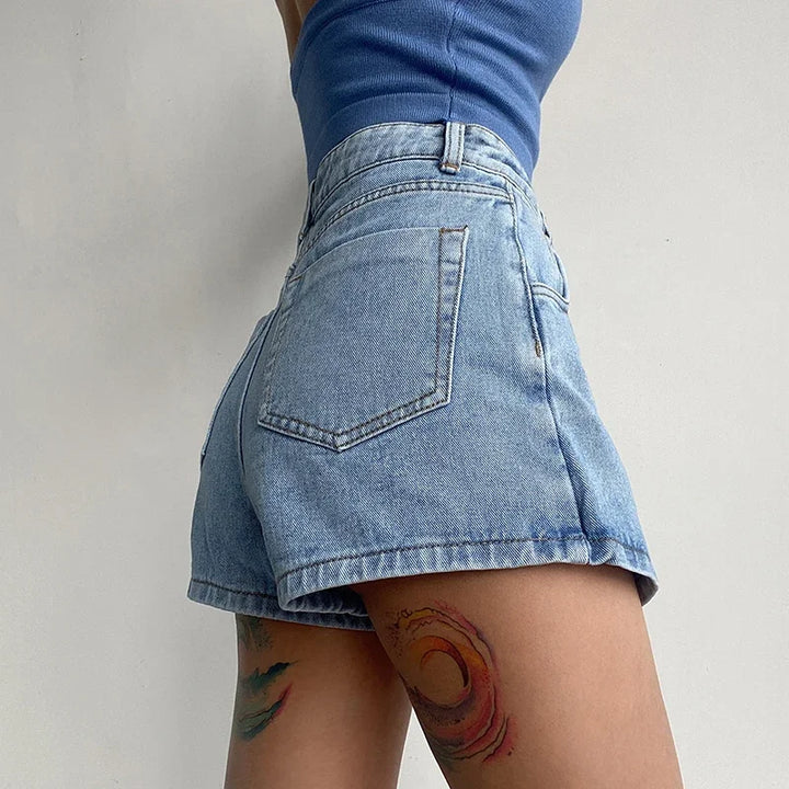 City Vibe Denim Miniskirt