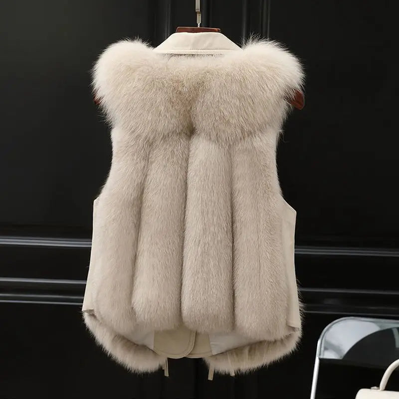 Victoria Stanton Faux Fur Vest