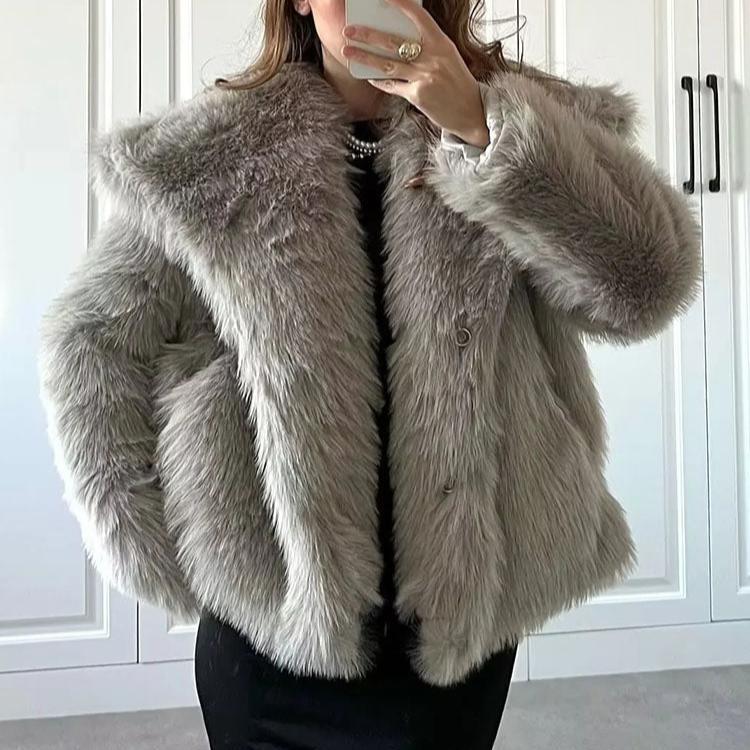 Snowfall Faux Fur Jacket