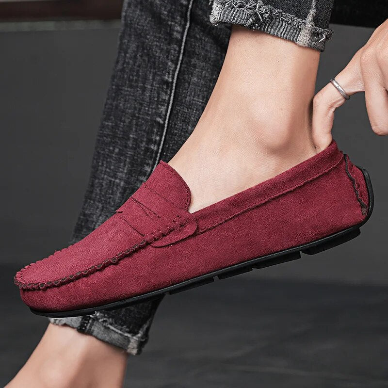 Cody Suede Driving Loafer