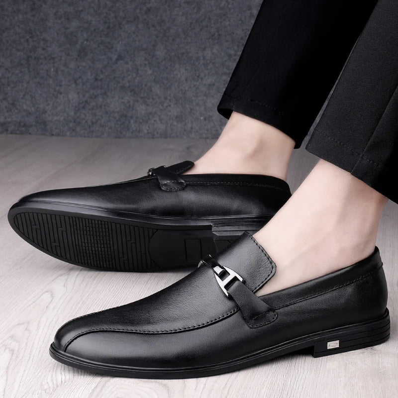 Maverick Leather Bit Loafer