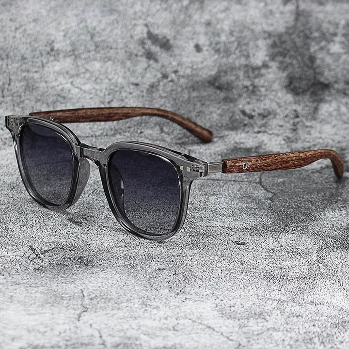 Randy Davis Wood Grain Sunglasses