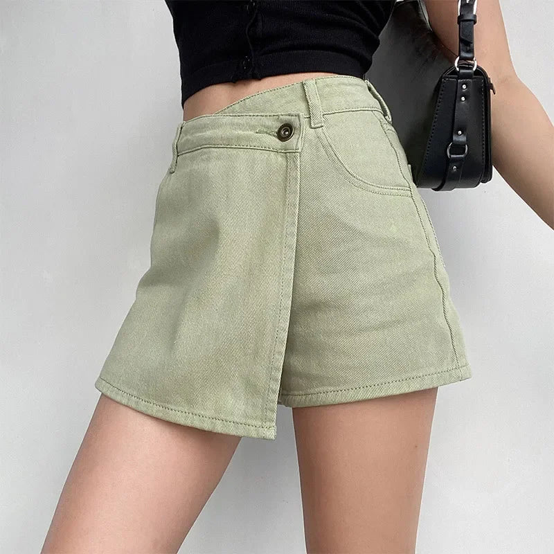 City Vibe Denim Miniskirt