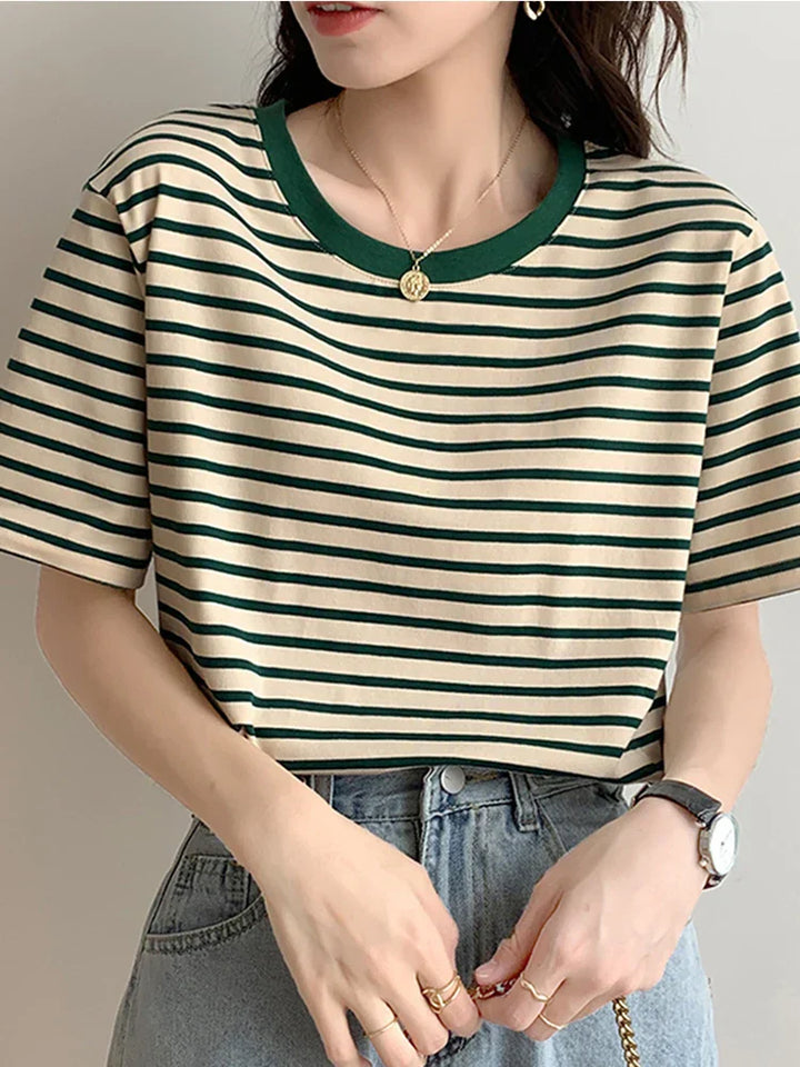 Joslyn Striped Cotton Shirt