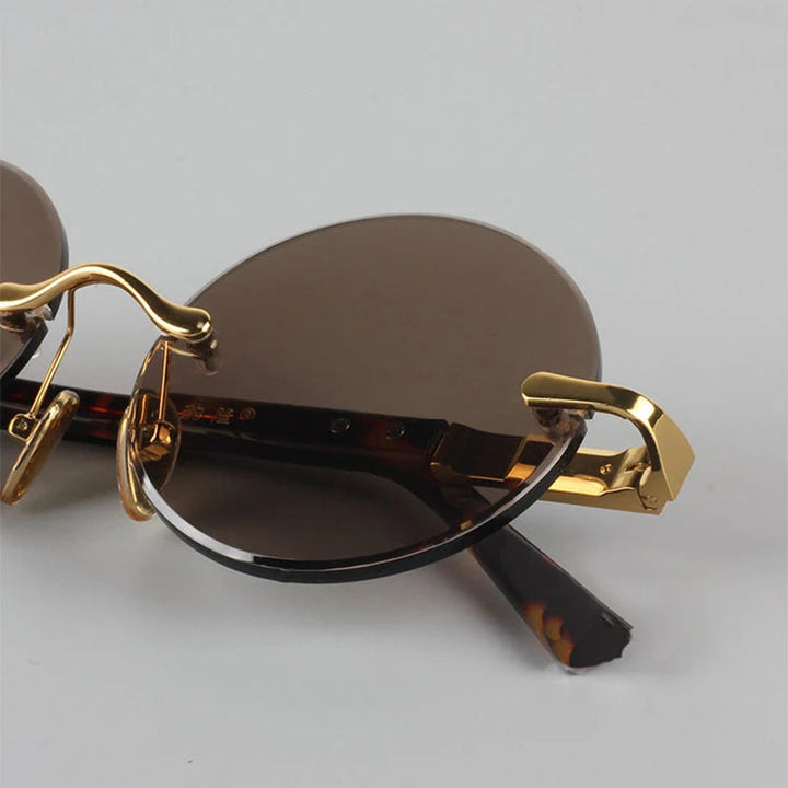 RetroGleam Round Sunglasses