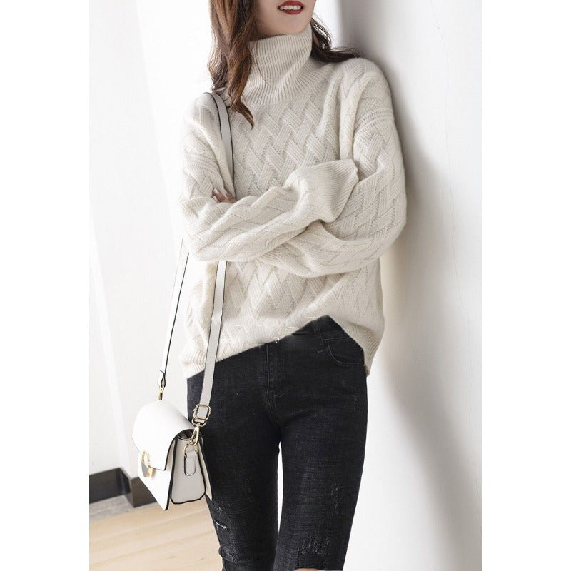 Joslyn Turtleneck Cashmere Sweater