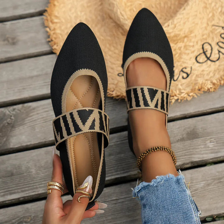 Maverra Pointed Toe Flats