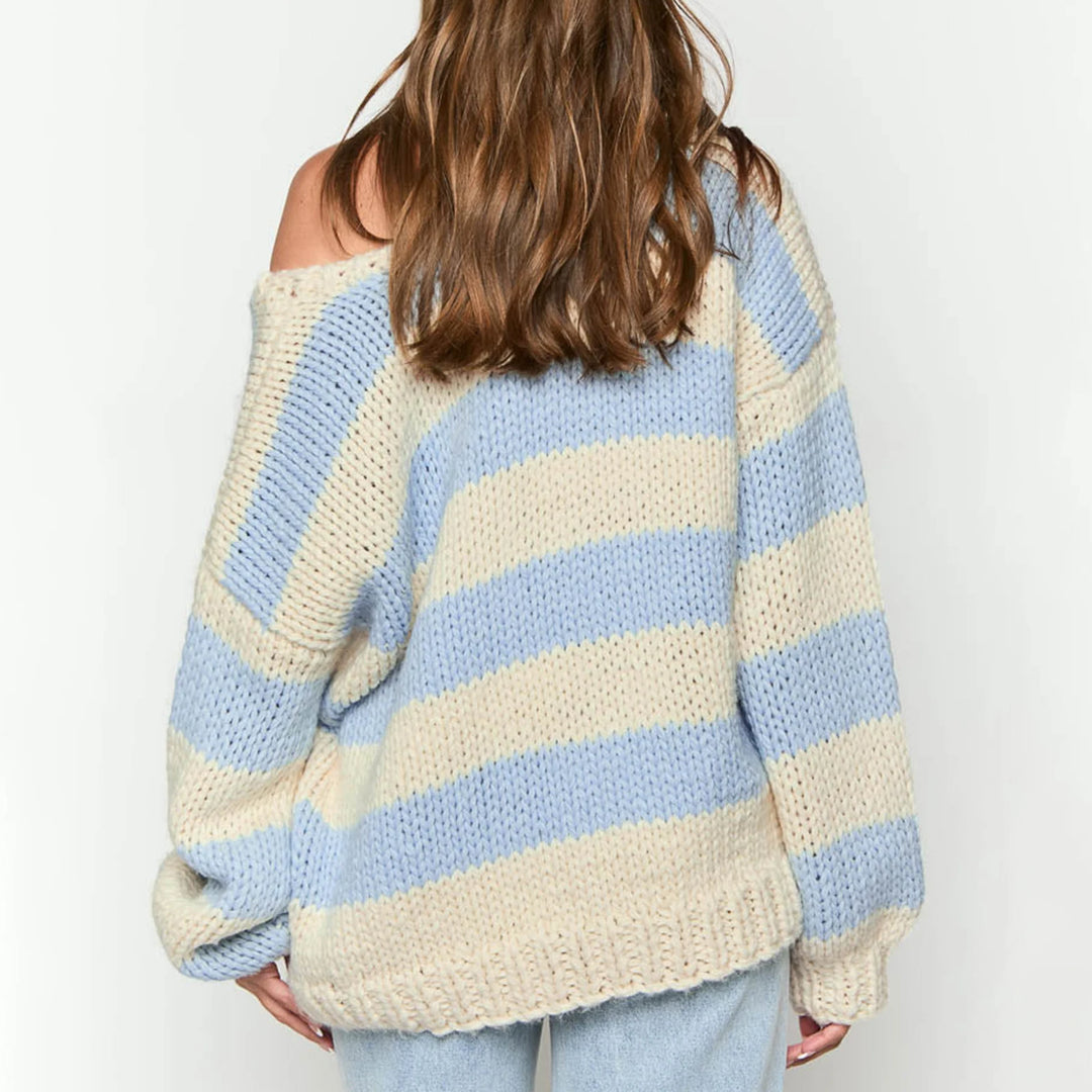 Endless Knit Striped Sweater