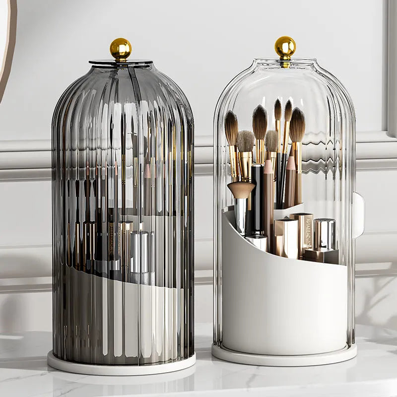 Elegant 360° Roterande Makeup Organizer