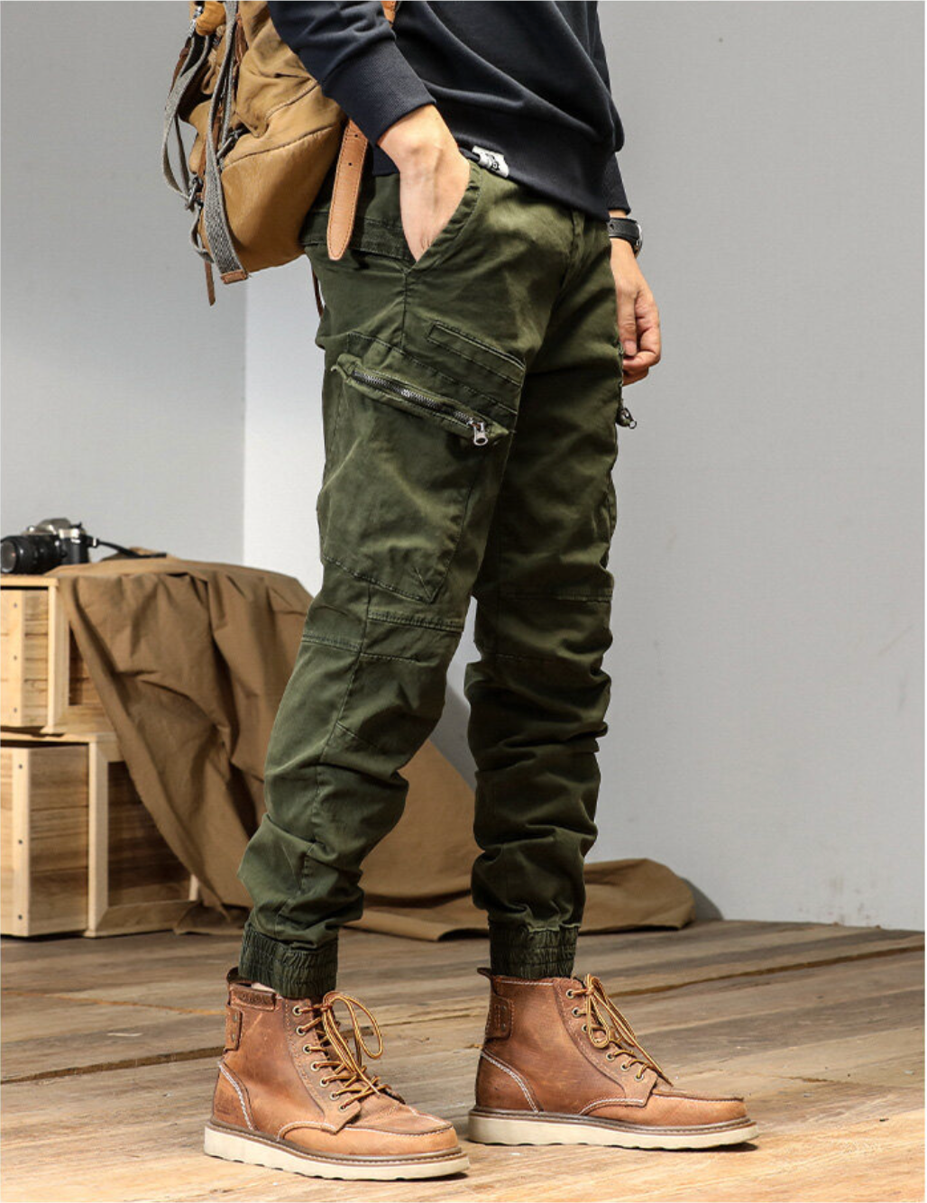 Calças joggers cargo