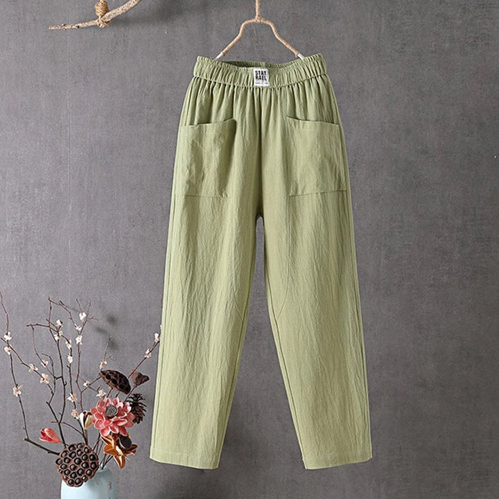 Maverra Cotton Loose Pants