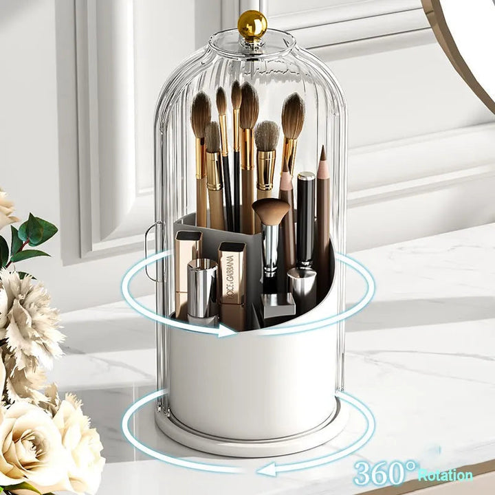 Elegante 360° roterende make-up organizer