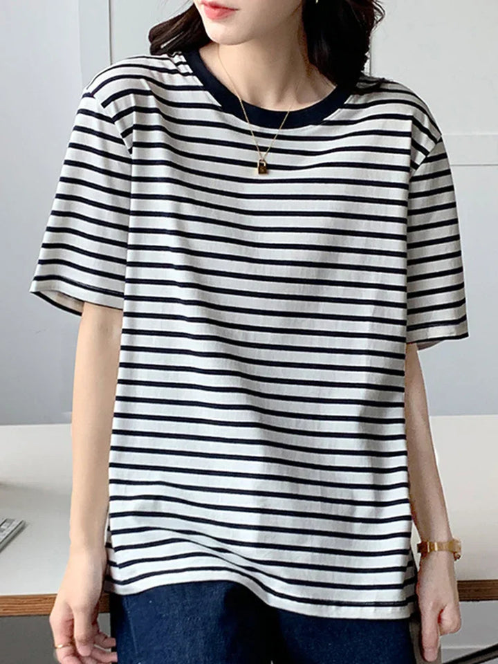 Joslyn Striped Cotton Shirt