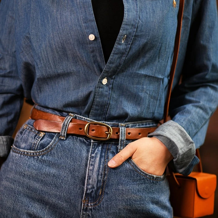 Western Genuine Leather Belt