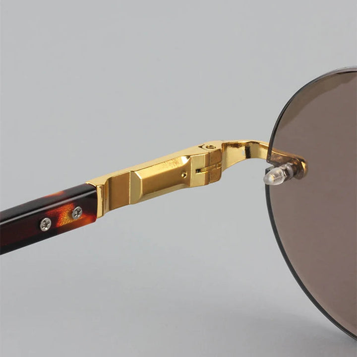 RetroGleam Round Sunglasses