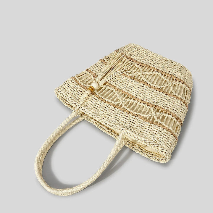 Rosa Bonheur Woven Straw Tote Bag