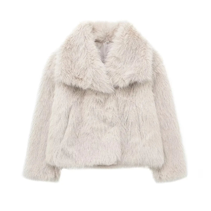 Snowfall Faux Fur Jacket