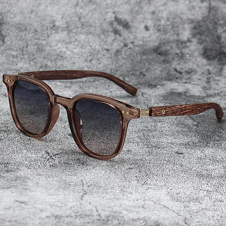 Randy Davis Wood Grain Sunglasses