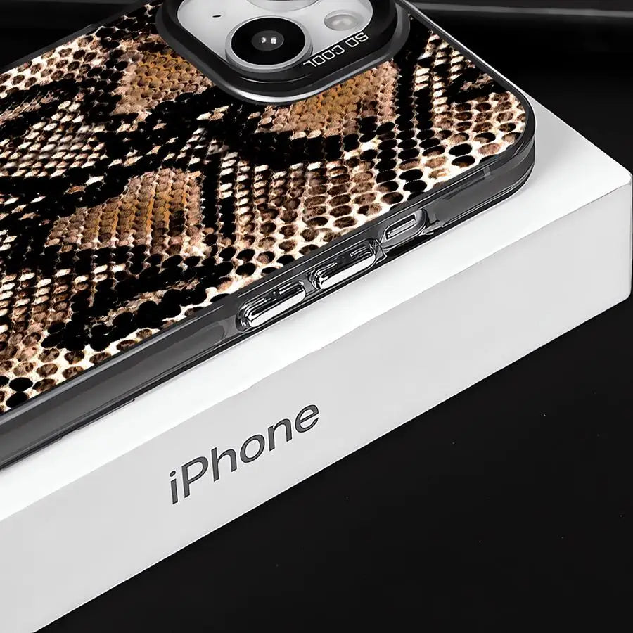 Snake Print iPhone Case