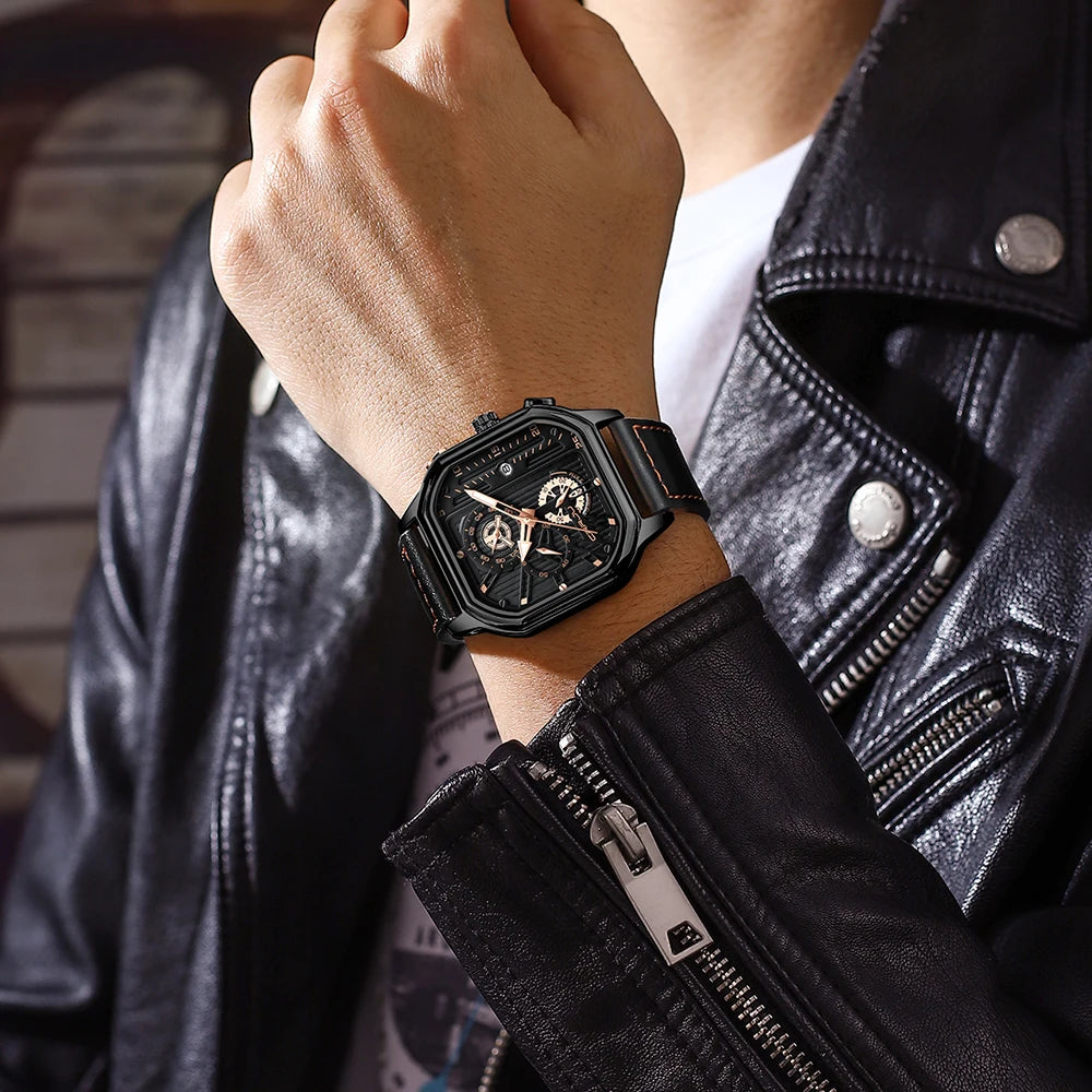 CRRJU Chronograph Watch