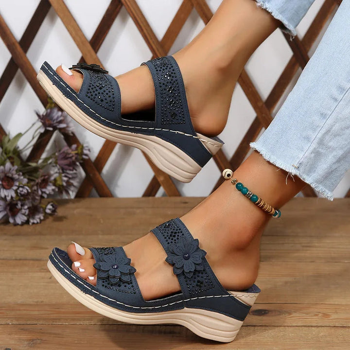 Zena Wedge Sandals