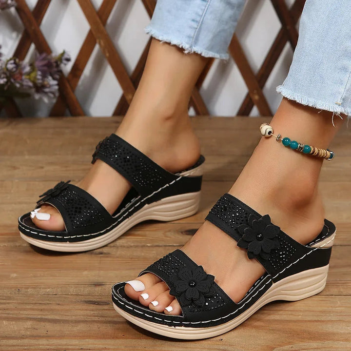 Zena Wedge Sandals